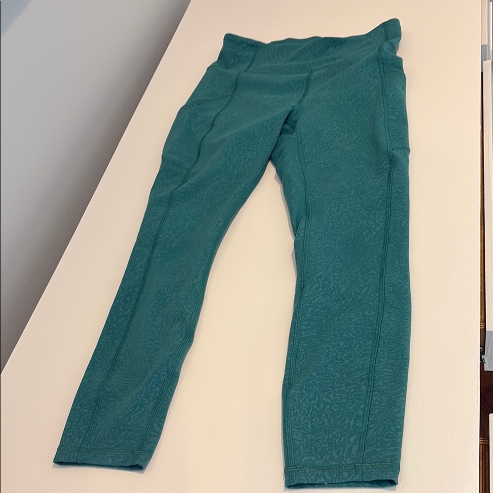 Kids Teal Active Leggings